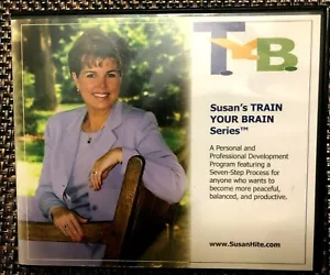Train Your Brain Series Susan Hite 7 Audio CD Set Become productive peaceful - Picture 1 of 5