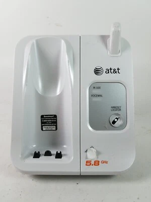 AT&T EL41108 5.8 GHz Cordless Phone Charging Base Unit - Image 1 of 4