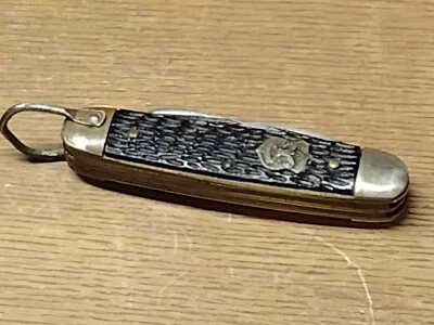 Vintage Imperial Boy Scout Knife Nice Early 4 Tool Folding Knife BE PREPARED - Image 1 of 4