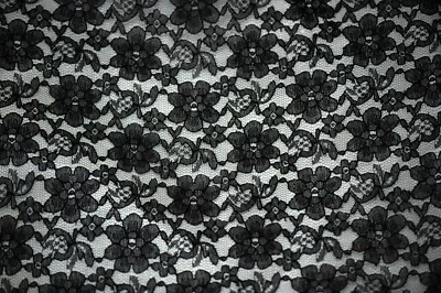 Raschel Lace Fabric by the Yard | Vintage Lace Fabric | Multiple colors | 60" | - Image 1 of 4