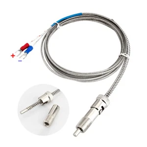 Termopar de resorte de compresión tipo K sensor de temperatura 5 mm Prode 1m-5m DKM - Imagen 1 de 8