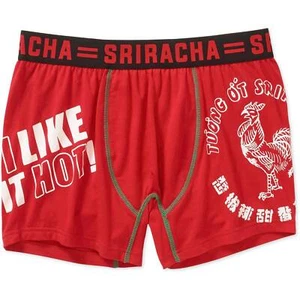 Sriracha I Like it Hot Knit Cotton Blend Boxers Briefs - Picture 1 of 3