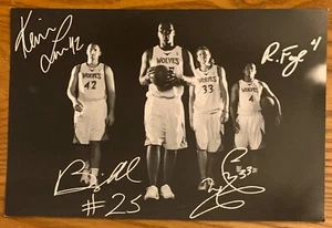 MINNESOTA TIMBERWOLVES, TEAM ISSUED COLLECTOR'S PHOTO, WOW ! - Picture 1 of 1