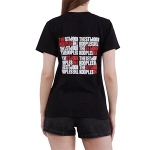 The Kooples Women’s Black Logo Graphic Print T-Shirt Size S NWT - Picture 1 of 15