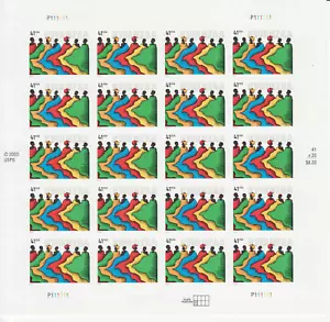 TWO Panes x 20 = 40 of KWANZAA 41¢ African-American Holiday US Stamps USA # 4220 - Picture 1 of 6