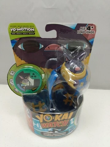 NEW Yo-Kai Watch Series Medal Medallion HIDABAT Figure Yo-Motion Hasbro Yokai114 Cover