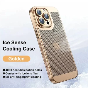 For iPhone 16 15 Pro Max 14 13 12 11 SE Hybrid Heat Dissipation Shockproof Case - Picture 1 of 38