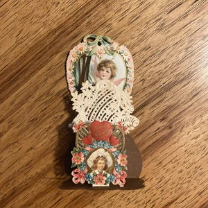 Vintage Valentine Pop Out Stand Up - Picture 1 of 11