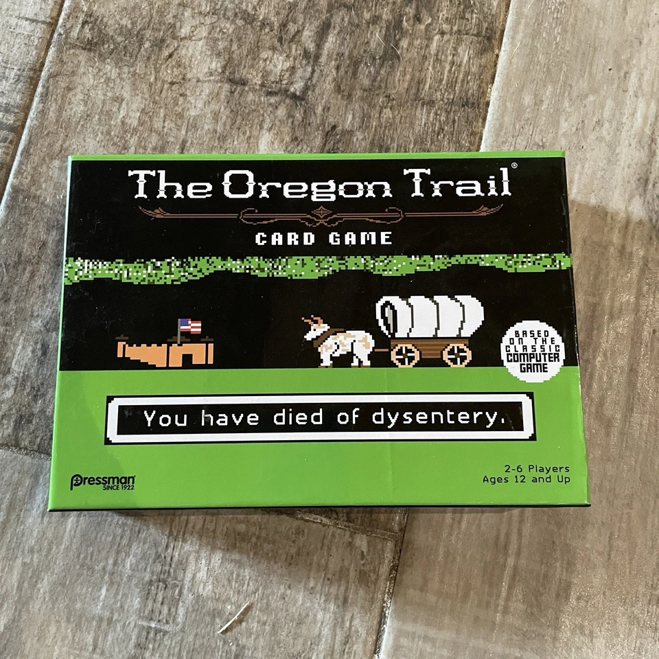 The Oregon Trail Card Game --New Cooperative Gameplay Based on Classic Pressman - Image 1 of 4