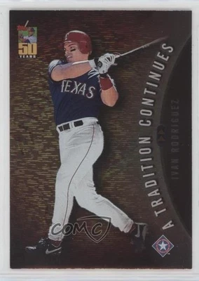 2001 Topps A Tradition Continues Ivan Rodriguez #TRC11 HOF - Image 1 of 2