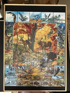 WHITE MOUNTAIN 1000 Piece Jigsaw Puzzle Friends of the Forest BLT ONCE - Picture 1 of 4