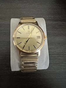 Vintage Omega, Automatic -with Day+Original Gold Bracelet 38mm - Picture 1 of 6