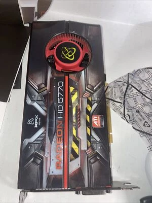 XFX ATI RADEON HD 5770 1GB Video Graphics Card HD-577A-ZN - Image 1 of 4