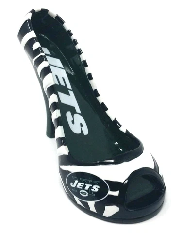 New York Jets Bottle Opener High Heel Shoe NFL Football Cover