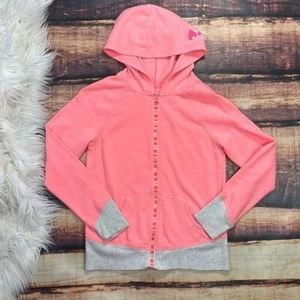 Girl's Pink Perfect Zip Up Hoodie - Picture 1 of 7