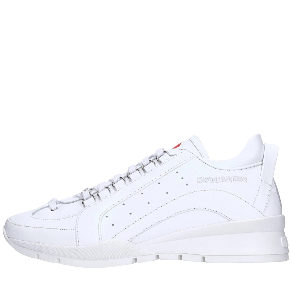 SNM0299 01500001 1062 Sneakers DSQUARED2 Uomo Bianco Amu014_dsqu - Immagine 1 di 4