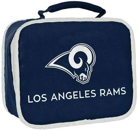 NFL Los Angeles Rams Sacked insulated Lunchbox Lunch Cooler Bag Kit Cover