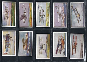 MURRAY - TYPES OF AEROPLANES - FULL SET OF 25 CARDS - Picture 1 of 6