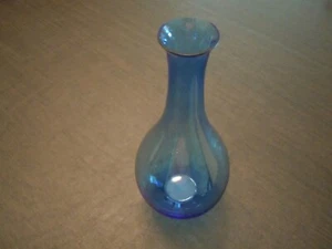 Vintage Orrefors Art Glass Vase Cobalt Blue, 1970s Sweden - Picture 1 of 4