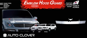Capó Capó Protector Cromo Plata 1P Deflector A536 para Ssangyong Rexton 2001~2004 - Imagen 1 de 2