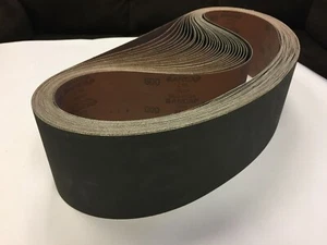 Sancap 4" x 40” 600 Grit Cloth Sanding Belts 5 PACK USA MADE - Picture 1 of 3