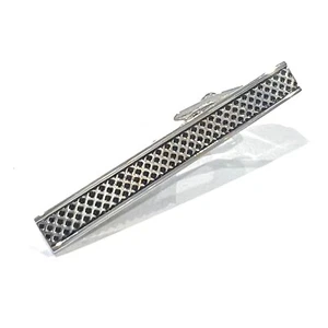 Daily Wear Lattice Pattern Tie Clip Men Birthday Wedding Fashion Tie Bar In Box - Picture 1 of 4