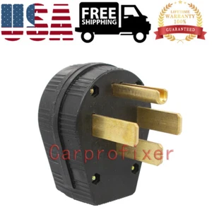 MICTUNING 50 Amp RV Camper 125/250V Replacement Plug Nema 14-50P Male Connector - Picture 1 of 10