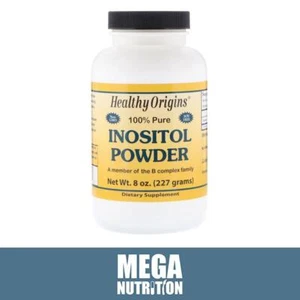 Healthy Origins Inositol Powder 227g Vegetarian | Energy Boost Mood Weight Loss - Picture 1 of 2