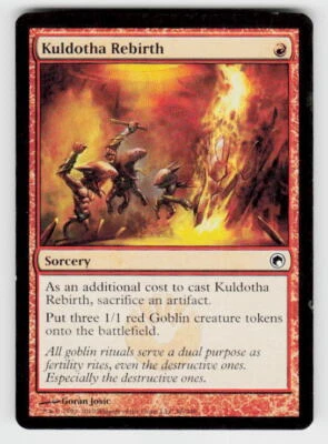 Scars of Mirrodin #96 Kuldotha Rebirth - Image 1 of 2