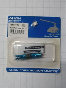 Align Helicopter Blue Aluminum Tail Holder Grip Set NIP AGNH1242B - Picture 1 of 1