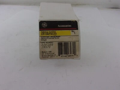 NEW GE CR104PXG13 PUSHBUTTON LOCKING DEVICE IN BOX - Image 1 of 3