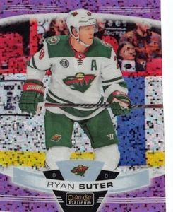 2019-20 O-Pee-Chee Platinum Violet Pixels #17 Ryan Suter /399 - Picture 1 of 2