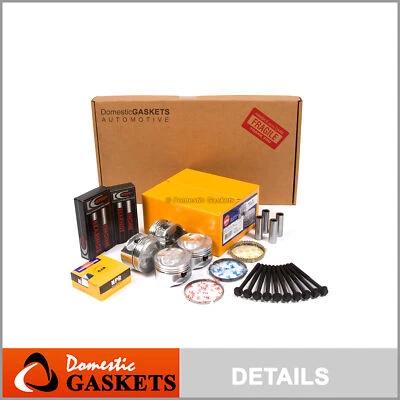 Engine Kit 5pcs Full Gasket Set Bolts Bearings Pistons Rings Ford Focus 2.0 SOHC - Image 1 of 4