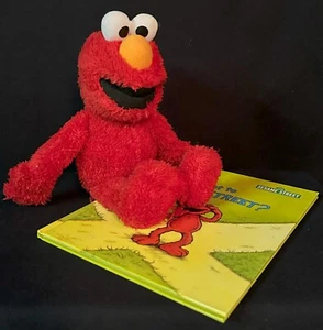 Kohl's Cares For Kids Libro de olmo calle sésamo y juego de peluche de animales de peluche - Imagen 1 de 7