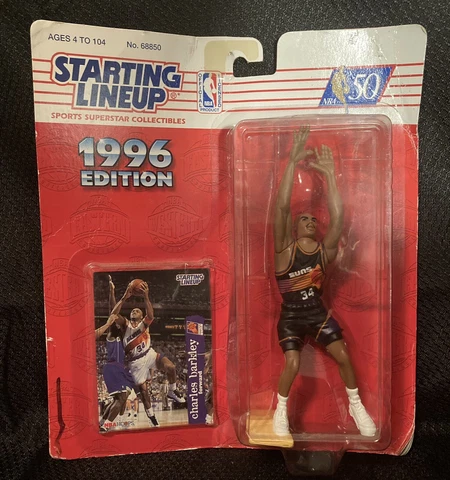 NBA Starting Lineup 1996 Edition Charles Barkley Phoenix Suns Figure Cover