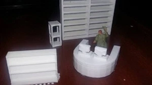 Ho 1/87 Scale Small Store Furniture Set - Picture 1 of 4