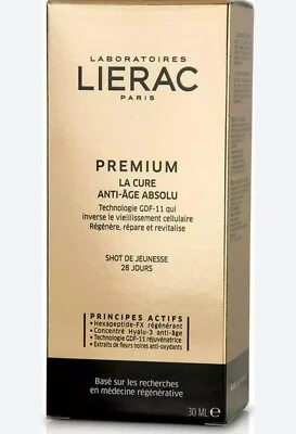 LIERAC Laboratoires Premium La Cure Absolute Anti-Aging Youth Shot 30 ml 1,01 oz Foto 1 de 4