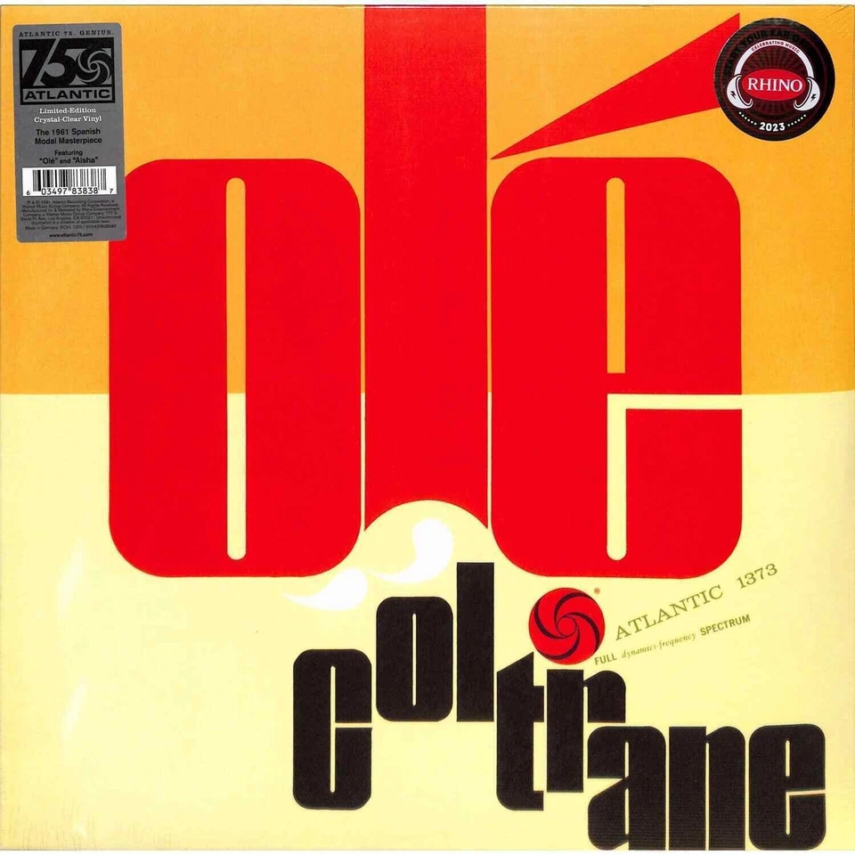 John Coltrane - Ole Coltrane (2023) LP Crystal Clear Vinyl - Image 1 of 3