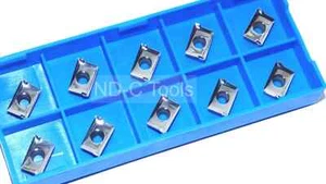 10x APKT 1003-AL- K10 Wendeplatten zum Fräsen für ALU, NE-Metalle mit Rechnung - Picture 1 of 2