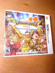 Dragon Quest VII: Fragments of the Forgotten Past 3DS (Nintendo 3DS, 2016) CIB!!