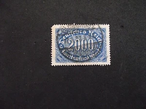 Germany 1922 Issue of 1921 with new value. Used. - Picture 1 of 2