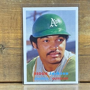 2021 Topps Archives Baseball Card #15 Reggie Jackson Oakland Athletics A's HOF - Picture 1 of 2