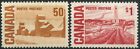 Timbres du centenaire Scott #465A et 1,00 $ #465B 1967-73 comme neuf neuf Canada VF 50c