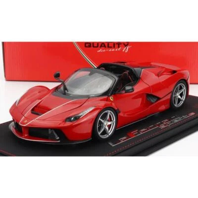 BBR 2016 Ferrari LaFerrari Aperta Spider Rosso Corsa (Ferrari Red) 1:18 182231 - Image 1 of 4