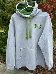 Under Armour Charged Cotton Storm Fleece Hoodie Mens 2XL Pre-owned READ - Picture 1 of 6