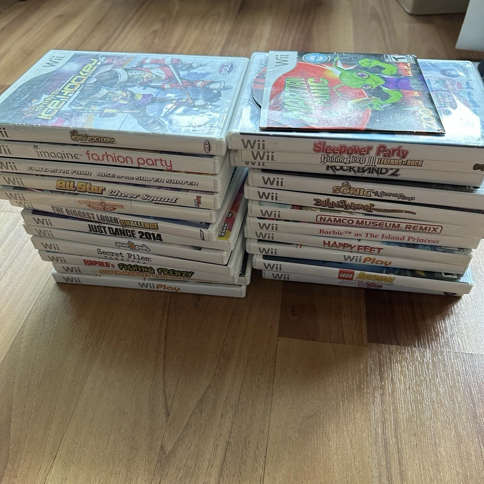 Nintendo Wii Games Lot Pick Your Game Make Your Own Bundle All Tested Read - Image 1 of 1