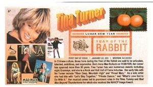6° Cachets 4492 Año Nuevo Chino Conejo Tina Turner - Imagen 1 de 1
