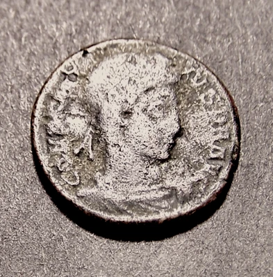 CONSTANS, Victories (NIKEs) Raise Wreaths, Imperial Roman Emperor Coin, 15mm - Image 1 of 2