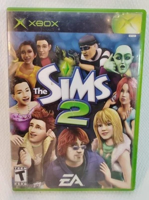 The Sims 2 (Microsoft Xbox, 2005) CIB Complete G01- G107 - Image 1 of 3