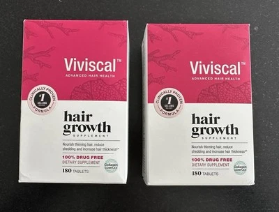 Viviscal Womens Hair Growth Dietary Supplement with Collagen *360 Tablets* - Image 1 of 4